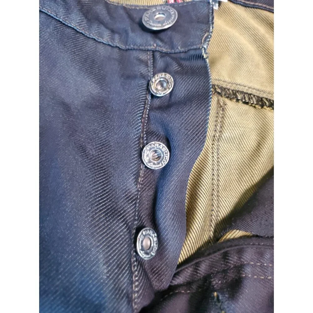Parasuco Vintage Denim & Legend Denim Butterfly Fly Jeans Pants Men's Size 38